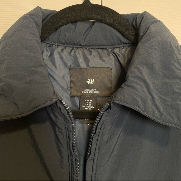 H&M Lightweight Jacket (Blue, M) - Picture 2 of 4